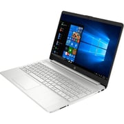 HP (2020) Laptop - AMD Ryzen 3-3250U / 15.6inch FHD / 256GB SSD / 4GB RAM / Shared AMD Radeon Graphics / Windows 10 Home / English & Arabic Keyboard / Silver / Middle East Version - [15S-EQ1006]
