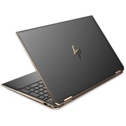 HP Spectre x360 15 2 in 1 Laptop - 11th Gen Core i7 2.8GHz 16GB 1TB Win10 15.6inch 4K UHD Black English/Arabic Keyboard EB1005 46Y65EA (2021) Middle East Version