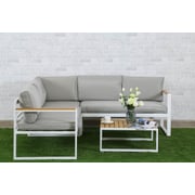 Pan Emirates Harding Garden Corner Sofa With Coffee Table
