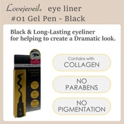 Lovejeveil Japanese Collagen Gel Eyeliner Black