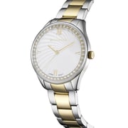 Giordano Women's Analog Silver Dial Watch - 2911-AA