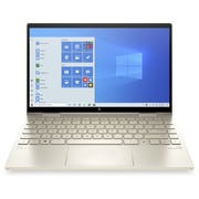 HP ENVY x360 13 2 in 1 Laptop - 11th Gen Core i7 2.8GHz 16GB 1TB Win10 13.3inch FHD Pale Gold English/Arabic Keyboard BD0004NE 3Y7P7EA (2021) Middle East Version