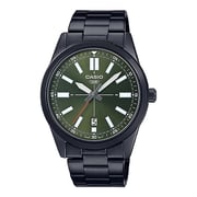 Casio Men's Dial Stainless Steel Band Watch - MTP-VD02B-3E