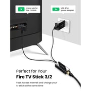 Ugreen Ethernet Adapter for TV Stick 1m Black