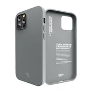 ZWM 004-IP12P Thinnest Eco Case Tranquil Case Grey iPhone 12/12 Pro
