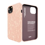 ZWM 008-IP2021-13 Thinnest Eco Pure Case Pink/Coral iPhone 13