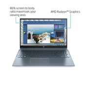 HP Pavilion (2021) Laptop - AMD Ryzen 7-5700U / 15.6inch FHD / 512GB SSD / 8GB RAM / Windows 10 / English Keyboard / Blue - [15-EH1070WM]