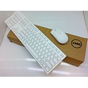 Dell Wireless English Keyboard And Mouse Km636 - White