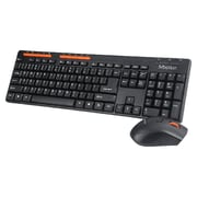 Meetion Wireless Keyboard and Mouse Combo Black