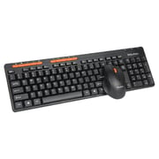 Meetion Wireless Keyboard and Mouse Combo Black