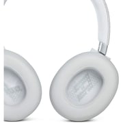 JBL Live 660NC Wireless Over Ear NC Headphone White