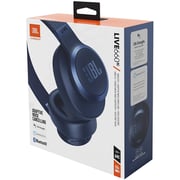 JBL Live 660NC Wireless Over Ear NC Headphone Blue