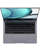 Huawei MateBook 14s (2021) Laptop - 11th Gen / Intel Core i7-11370H / 14.2inch 2.5K / 16GB RAM / 512GB SSD / Shared Intel Iris Xe Graphics / Windows 10 Home / English & Arabic Keyboard / Space Grey / Middle East Version - [HookeD-W7651T]