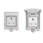 Sonoff S55 WiFi Smart Socket UK IP55 Waterproof White