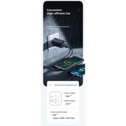 Usams Dual Port Wall Charger Black