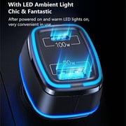 Usams Dual Port Car Charger Black