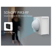 Sonoff PIR3-RF Smart RF PIR Motion Sensor 433MHZ Low-Energy White