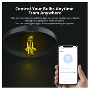 Sonoff B02-F-ST64 Smart Wi-Fi LED Filament Bulb E27 7W - 700Lm - 15.000hrs - Warm & Cold White