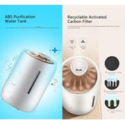 Deerma- Air Humidifier F600 5l Household Air Purifying Mist Maker Timing Touch Screen 3 Modes Adjustable Fog For Home Office 220v