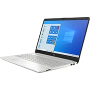 15-DY2091WM لابتوب إتش بي Core i3-1115G4 3.00GHz 8GB 256GB SSD Intel UHD Graphics Win10 Home 15.6 بوصة فضي