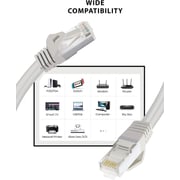S-TEK [5m/3.3feet] Cat 7 High-speed Gigabit Ethernet Patch Heavy Duty Internet Cable With Gold Plated Rj45 Connector