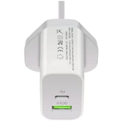 Maxguard Dual Port Wall Charger White