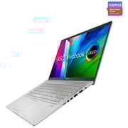 لاب توب أسوس فيفو بوك 15 OLED K513EQ-OLED107T - Core i7 2.8GHz 16 جيجابايت 1TB 2 جيجابايت Win10 15.6 بوصة FHD لوحة مفاتيح إنجليزي / عربي باللون الفضي