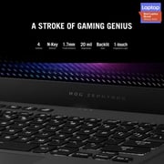 ASUS ROG Zephyrus G15 (2021) Gaming Laptop - AMD Ryzen 9-5900HS / 15.6inch WQHD / 32GB RAM / 1TB SSD / 6GB NVIDIA GeForce RTX 3060 Graphics / Windows 10 Home / English & Arabic Keyboard / Grey / Middle East Version - [GA503QM-HQ174T]