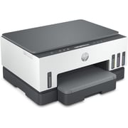 HP Smart Tank 720 All-in-One Printer Wireless, Print, Scan, Copy, Auto Duplex Printing, Print up to 18000 black or 8000 color pages, White/Grey [6UU46A]