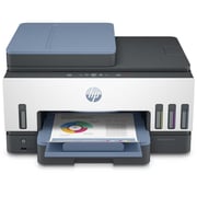 HP Smart Tank 795 All-in-One Printer Wireless, Print, Scan, Copy, Fax, Auto Duplex Printing, Auto Document Feeder, Print up to 18000 black or 8000 color pages, White/Blue [28B96A]