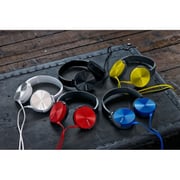 Sony MDRXB450AP/R Extra Bass Wired Over Ear Headphone Red