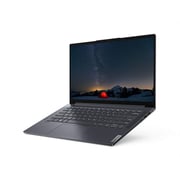 Lenovo Yoga Slim 7 (2020) Laptop - 11th Gen / Intel Core i7-1165G7 / 14inch FHD / 1TB SSD / 16GB RAM / Shared Intel Iris Xe Graphics / Windows 11 Home / English & Arabic Keyboard / Slate Grey / Middle East Version - [82A300J4AX]