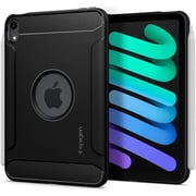 Spigen Rugged Armor Designed For Ipad Mini 6 Case Ipad Mini 6th Generation Case Cover 8.3 Inch (2021) - Matte Black