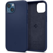 Spigen Silicone Fit Designed For Iphone 13 Case Cover - Navy Blue