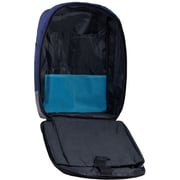 Etrain Laptop Backpack Blue/Gray for 15.6inch