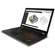 Lenovo Thinkpad P15 Gen2 Laptop Core i7-11800H 2.30GHz 16GB 512GB SSD 4gb Nvidia T1200 Graphics Win10 Pro 15.6inch FHD Black English/Arabic Keyboard 3 Year Warranty