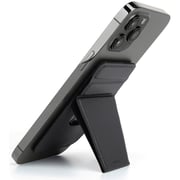 Uniq Magnetic Snap-On Card Holder Black