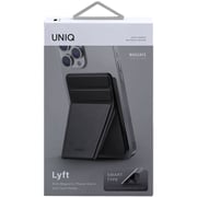 Uniq Magnetic Snap-On Card Holder Black