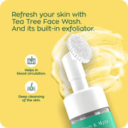 Zayn & Myza Tea Tree and Salicylic Acid Foaming Face Wash for Women