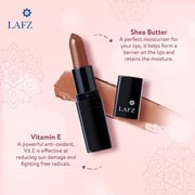 Lafz Transfer-Proof Velvet Matte Lipstick Warm Cocoa