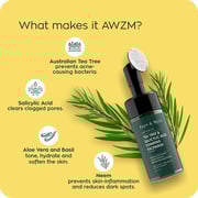 Zayn & Myza Tea Tree and Salicylic Acid Foaming Face Wash for Men