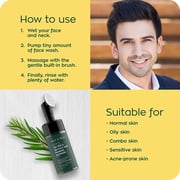 Zayn & Myza Tea Tree and Salicylic Acid Foaming Face Wash for Men
