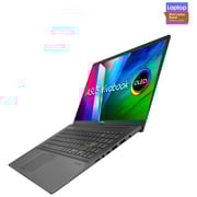 ASUS VivoBook 15 OLED (2020) Laptop - 11th Gen / Intel Core i5-1135G7 / 15.6inch FHD OLED / 8GB RAM / 512GB SSD / 2GB ‎NVIDIA GeForce MX350 Graphics / Windows 11 Home / English & Arabic Keyboard / Black / Middle East Version - [K513EQ-OLED1B5T]