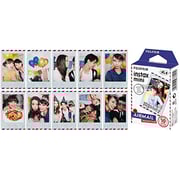Fujifilm Instax Airmail Mini Film -for Mini 9,mini 11, Mini 90,mini 70,mini Link, Mini Liplay 10 Shot Pack-white