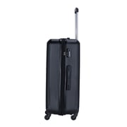 Stargold Set Of 4 Hardside Spinner Abs Trolley Luggage With Number Lock, Black - 20, 24, 28, 32 Inches