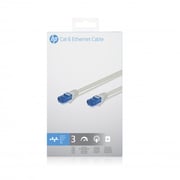 HP 3-meter Cat 6 Ethernet Network Cable Rj45 Male To Rj45 2UX28AA#ABB White