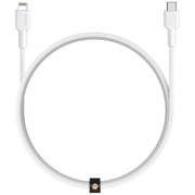 Aukey Nylon Braided USB-C Cable 0.9m White