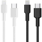 Aukey Nylon Braided USB-C Cable 0.9m White