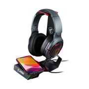 MSI Gaming Headset Stand with Wireless Charger Black/Red