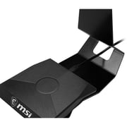 MSI Gaming Headset Stand with Wireless Charger Black/Red